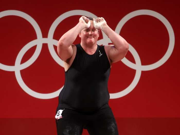 The first openly transgender female Olympian missed out on a medal after failing 3 times in her weightlifting event