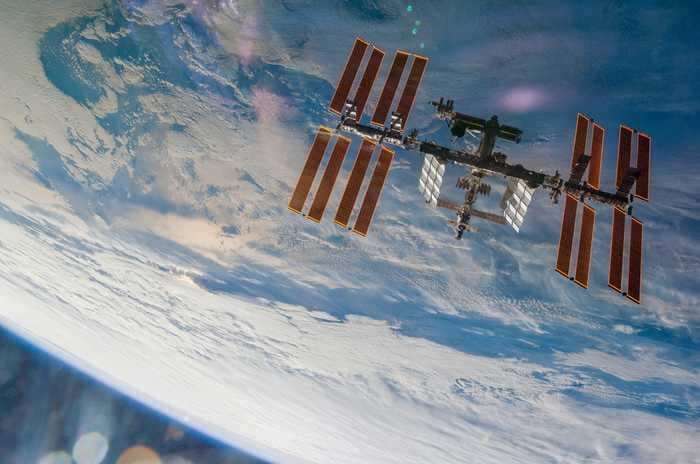 The space station spun 540 degrees and flipped upside down when Russia's new module mistakenly fired its thrusters