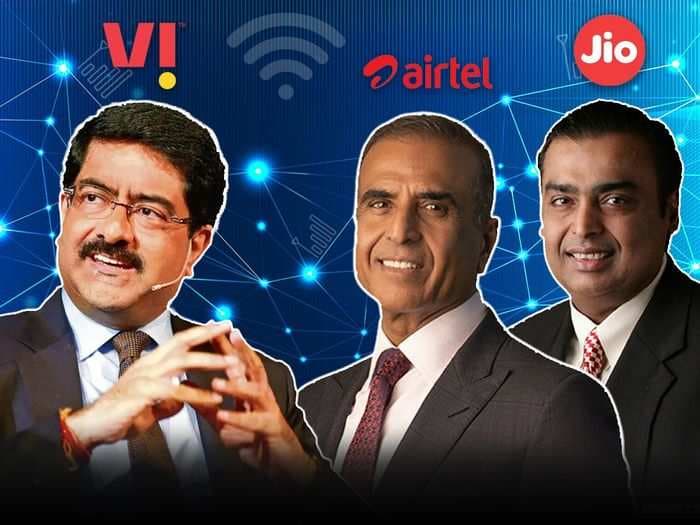 The enormous gap between Vodafone Idea on one hand, Airtel and Jio on the other