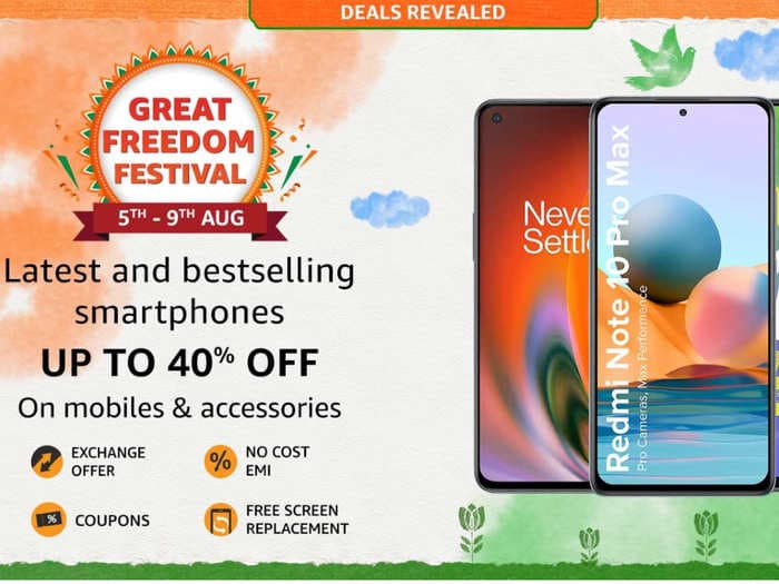 Amazon Great Freedom Festival: Top offers and deals on smartphones