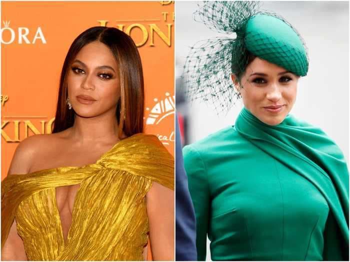 Beyoncé applauded Meghan Markle's 'courage' and wished her a happy birthday on her website. Here's a timeline of their friendship.