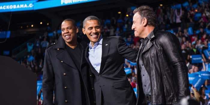 Obama cut Larry David, David Letterman, and Conan O'Brien from his 60th birthday party, but Beyoncé and Jay-Z are still invited