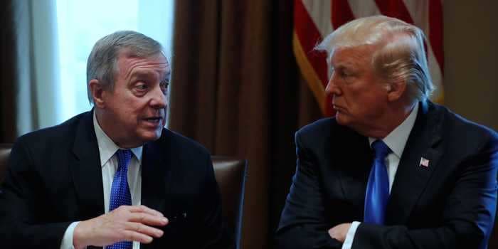 Trump's acting attorney general testified for 7 hours on the former president's efforts to overturn the election, Sen. Dick Durbin says
