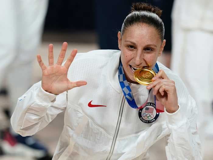 The 39-year-old women's basketball GOAT teased an Olympics comeback in Paris after winning her record fifth gold medal