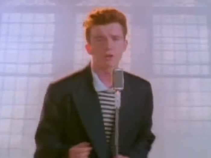 One billion rickrolls and counting as Rick Astley's 'Never Gonna Give You Up' music video hits a billion YouTube views