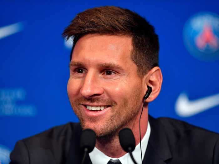 Lionel Messi spoke publicly for the first time since his sensational Paris transfer. Here are the best quotes.