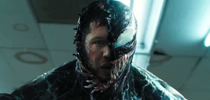 Tom Hardy says 'he wouldn't be doing the job' if he wasn't pushing Venom to face off against Spider-Man in a crossover movie