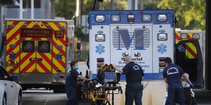 One county in Florida is asking residents to use 911 sparingly as rampant COVID surge leaves little hospital capacity