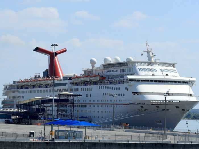 Carnival says 27 passengers onboard one of its cruise ships tested positive for COVID-19