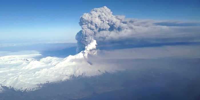 3 volcanoes located along Alaska's Pacific 'Ring of Fire' are erupting at the same time