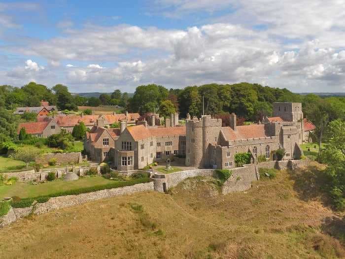 A medieval English castle with views of the French coast is on sale for $15 million. Take a look inside.