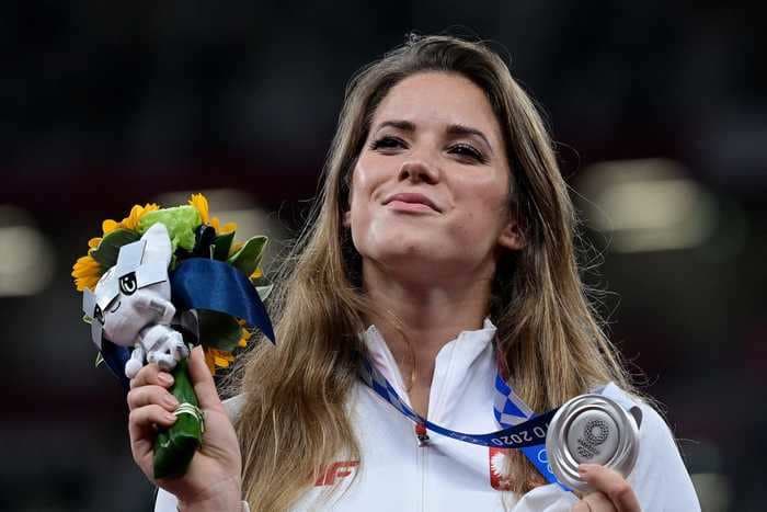 An Olympic javelin thrower auctioned her Tokyo silver medal to raise $190,000 for a toddler's heart surgery