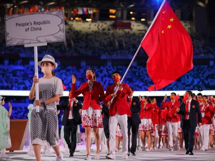 China is claiming victory over the US in the Tokyo Olympic medal table by including Hong Kong and Taiwan in its count