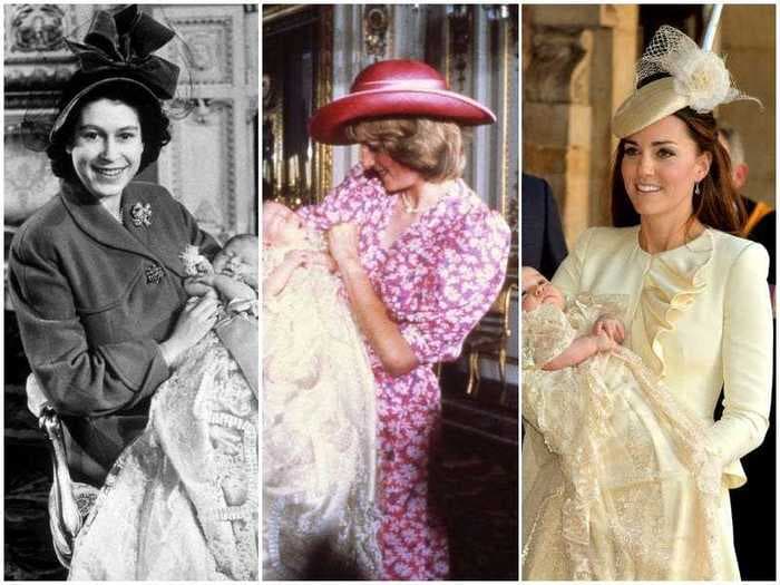 19 photos show what royals have worn to family christenings