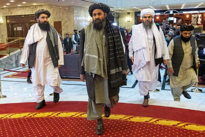 Taliban cofounder arrives in Kabul as the group seeks to form a new government