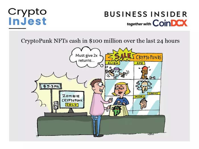 Zombie CryptoPunk sells for over $5 million to become the fourth most valuable CryptoPunk NFT on the market