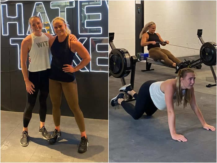 I trained with Crossfit star Sara Sigmundsdottir for just 20 minutes, and she kicked my butt even though I work out 6 days a week