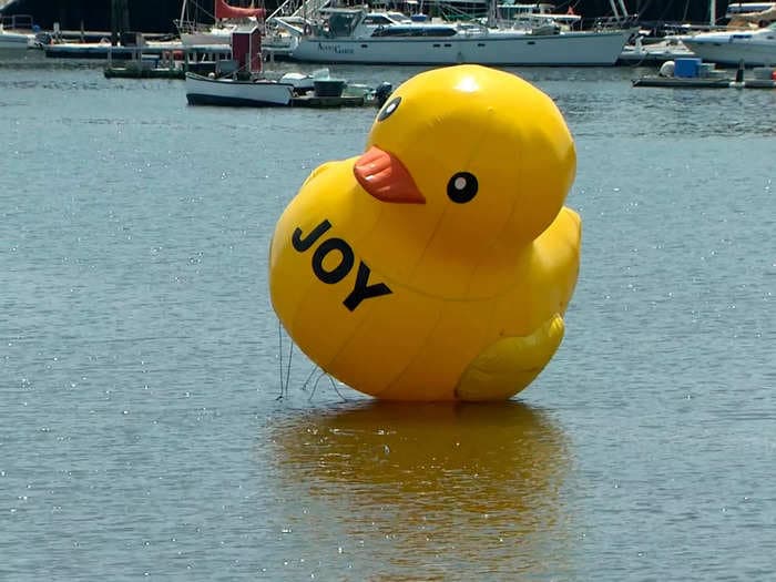 A giant rubber duck mysteriously disappeared from a harbor in Maine, and residents are rightfully heartbroken