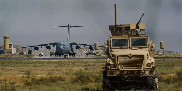 The US military says it permanently disabled over 150 vehicles and aircraft before leaving Kabul so they can 'never be used again'