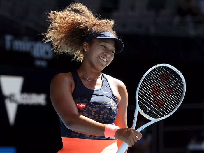 Naomi Osaka said she was 'in love' with the WNBA after sitting courtside at her first game