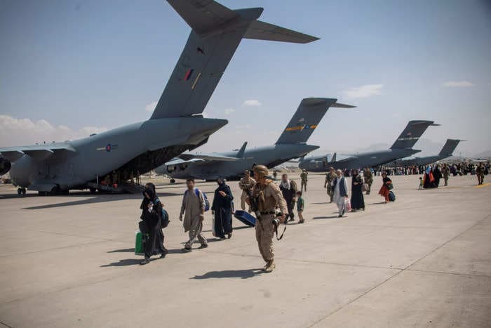 UK Foreign Secretary Dominic Raab says number of British nationals still in Afghanistan is in the 'low hundreds'