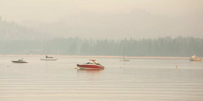 The Caldor Fire could damage Lake Tahoe's sparkling blue waters for years to come