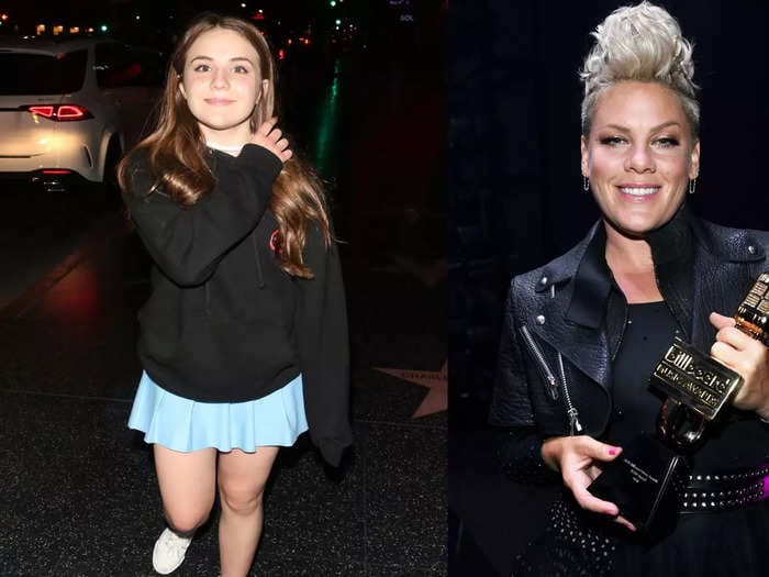 A 14-year-old YouTuber said singer Pink 'hurt her feelings' when she criticized the teen's controversial bikini pictures posted on Instagram