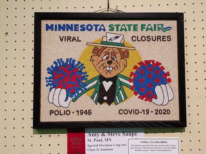 Photos: The irreverent, wacky, thoroughly Minnesotan practice of 'crop art' at the Minnesota State Fair