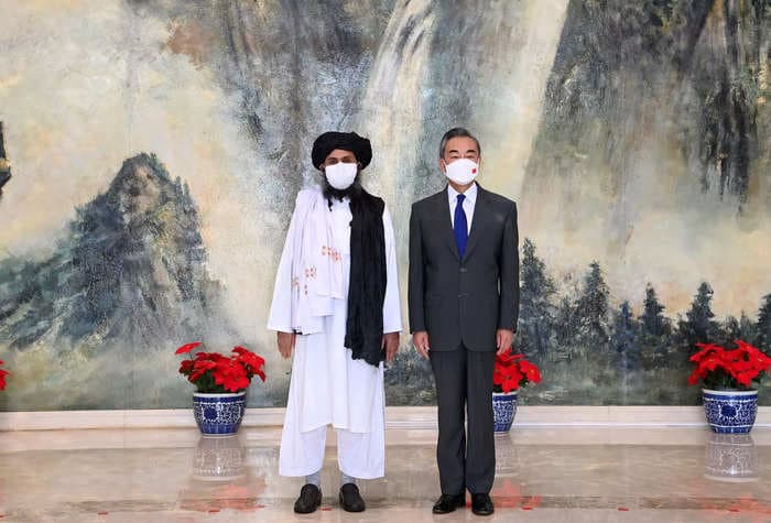 Taliban spokesman says that China will maintain Afghan embassy and 'beef up' relationship