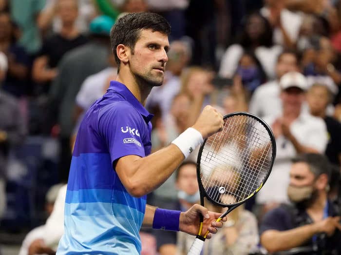 Novak Djokovic appeared annoyed at US Open fans for their lack of support in quest for Grand Slam