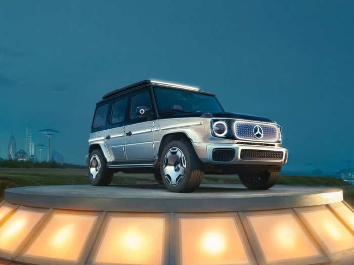 Here's our first look at the electric Mercedes-Benz G-Wagen due out in 2024