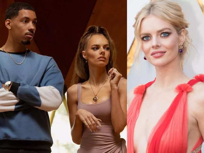 'Nine Perfect Strangers' star Melvin Gregg says it was a 'shock' to see his costar Samara Weaving out of costume