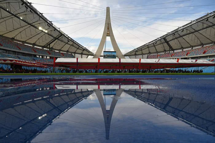 China just gifted Cambodia a $150 million stadium that looks like a giant ship, and it's part of its 'stadium diplomacy' strategy. Take a look inside.