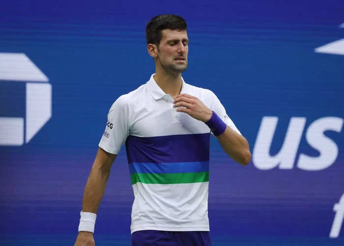 Novak Djokovic was so overcome with emotion in his US Open final loss that he started crying while still playing