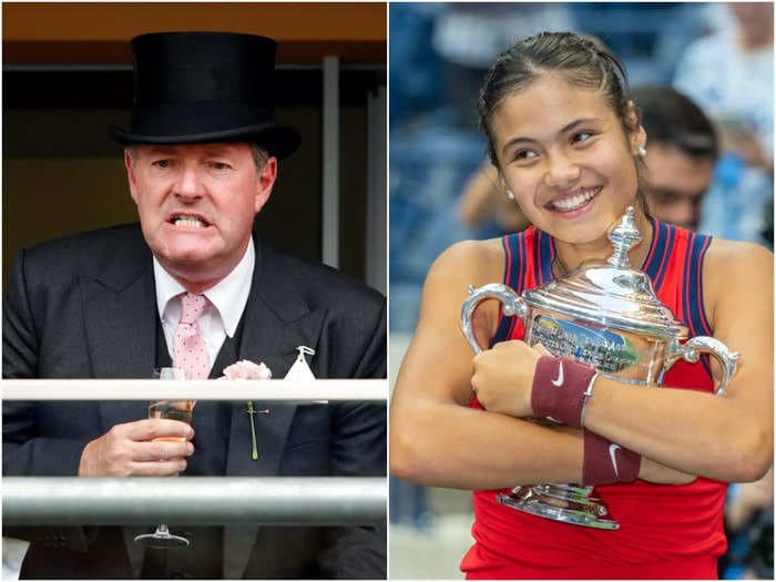 Piers Morgan claims US Open star Emma Raducanu 'took his advice and won' after he slammed her Wimbledon exit