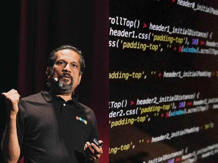 An Indian software icon says kids need not learn coding early