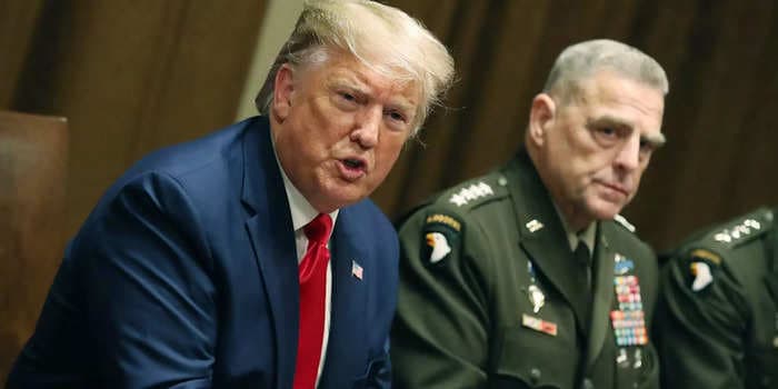 Trump angrily says Gen. Milley may be guilty of treason over report he secretly contacted China fearing Trump was about to start a war