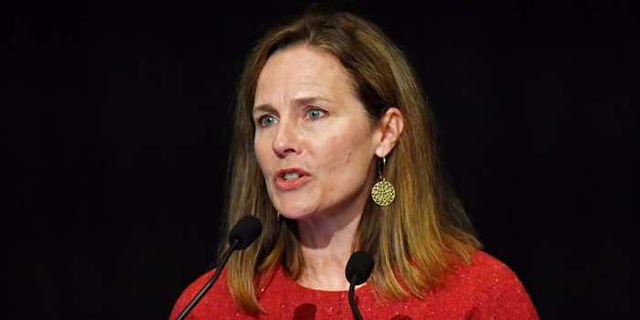 Justices Amy Coney Barrett and Stephen Breyer want to convince you that the Supreme Court isn't political, but experts say 'it's naive to think people will' believe them