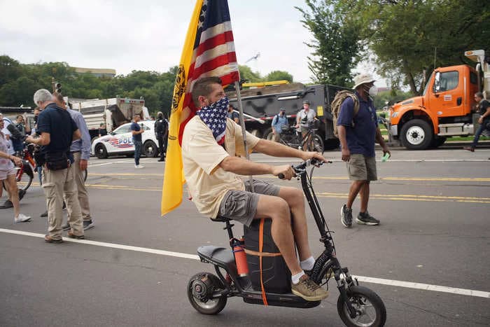 Photos: Who were the protesters who showed up to the Justice for J6 rally in DC