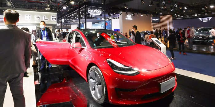 Tesla slips on Evergrande contagion and report of US vehicle regulator concerns over self-driving tech