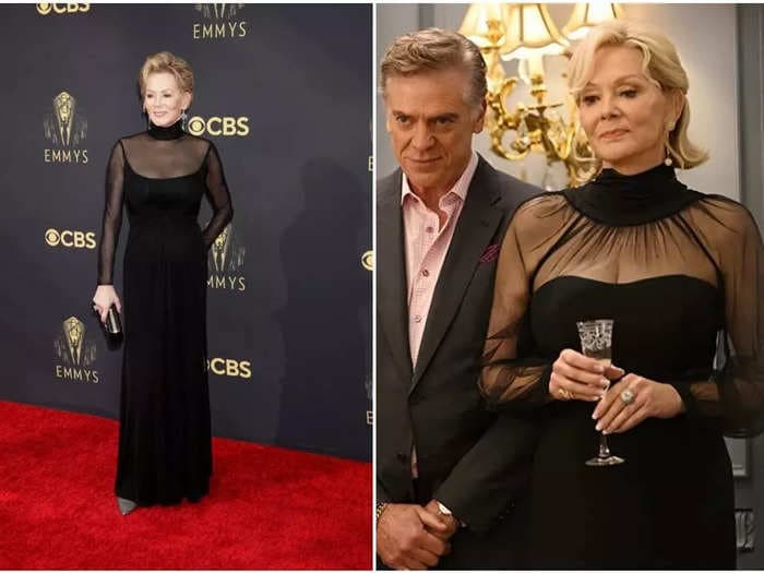 Jean Smart's fabulous Emmys dress was a chic twist on a look worn by her 'Hacks' character