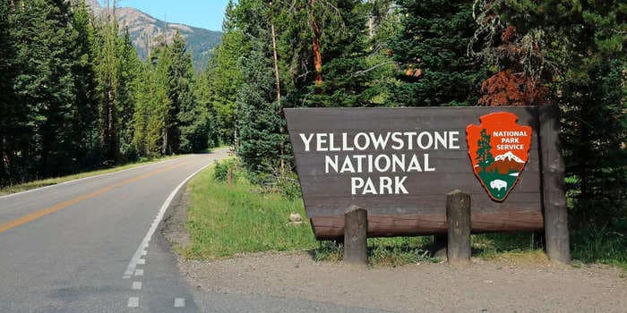 Rescue crews are searching Yellowstone for a former Navy SEAL after his half brother was found dead in the park