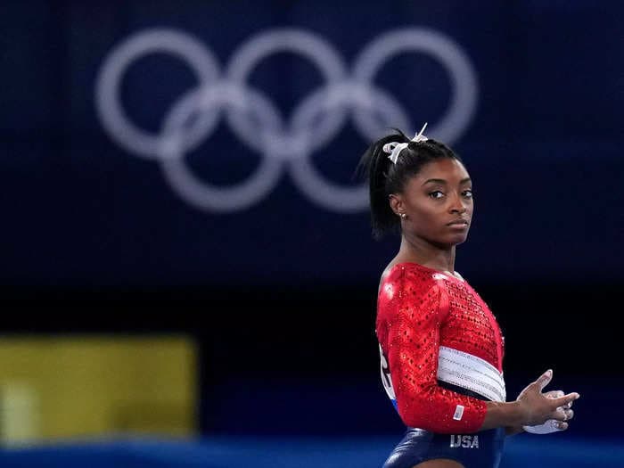 A tearful Simone Biles takes fans behind-the-scenes of her struggle with the twisties at the Tokyo Olympics