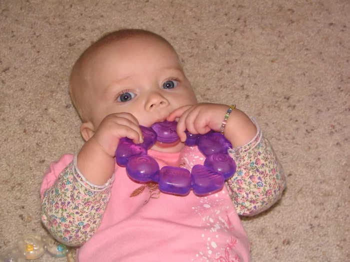 Teethers for growing babies