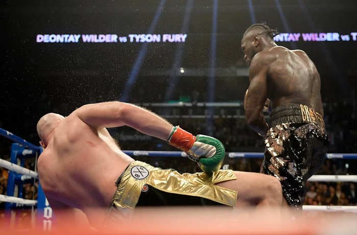 America's thunderous puncher Deontay Wilder could knock Tyson Fury out next month, Anthony Joshua says