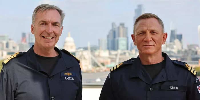 The Royal Navy just promoted Daniel Craig to James Bond's rank