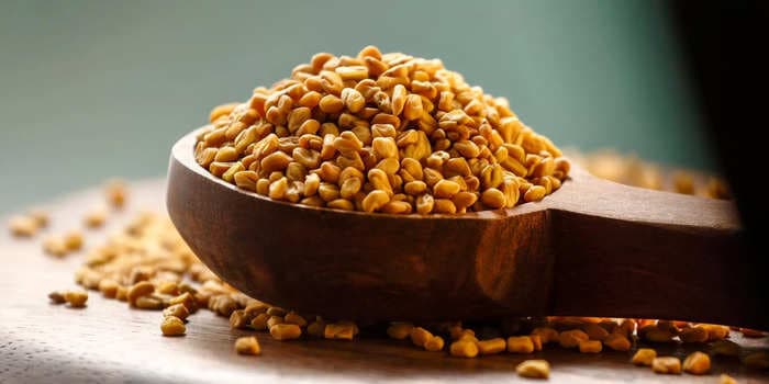 Fenugreek is an herb that may help with your PMS symptoms, cholesterol, and more