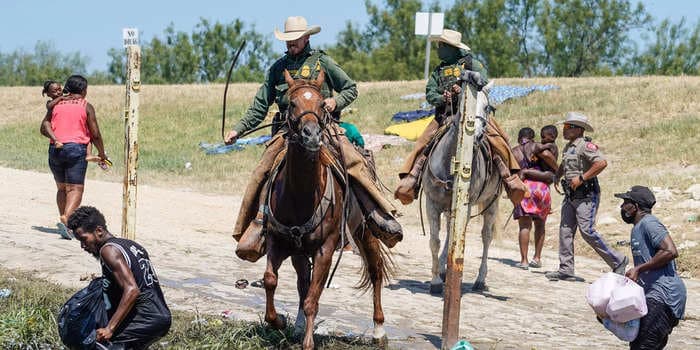 DHS suspended the use of horse patrol in Del Rio, Texas, after agents on horseback were seen charging at Haitian migrants