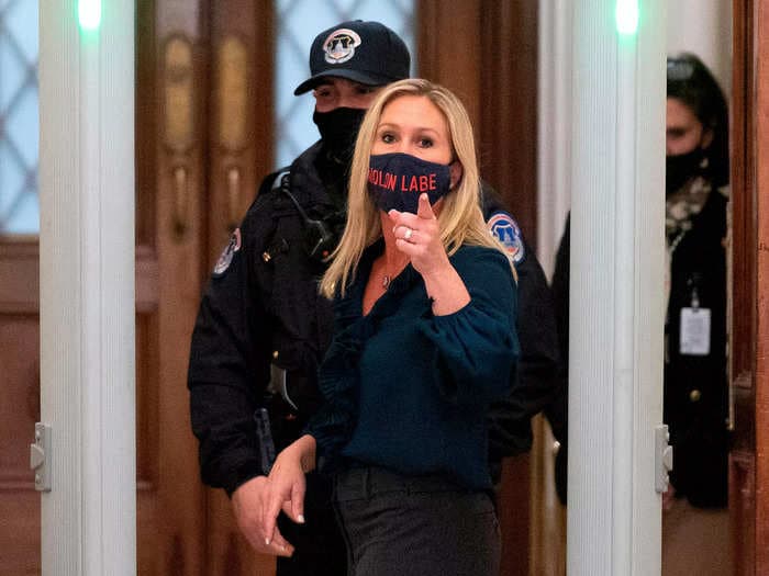 Rep. Marjorie Taylor Greene got into a shouting match outside the Capitol with a Democratic congresswoman over abortion: 'Try being a Christian!'