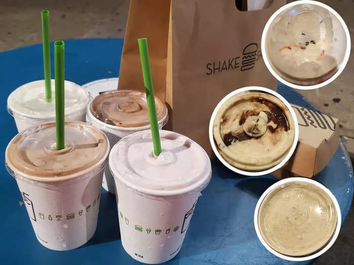 I tried every milkshake at Shake Shack, and ranked them from worst to best